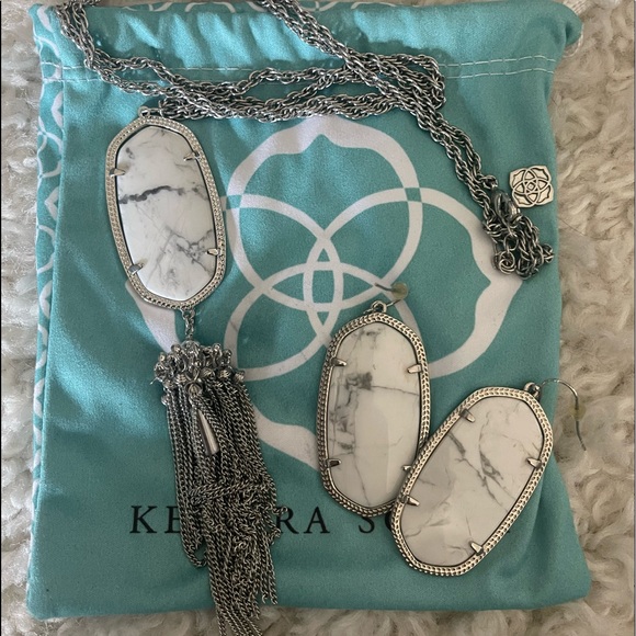 Howlite Rayne and Danielle set - Picture 1 of 1